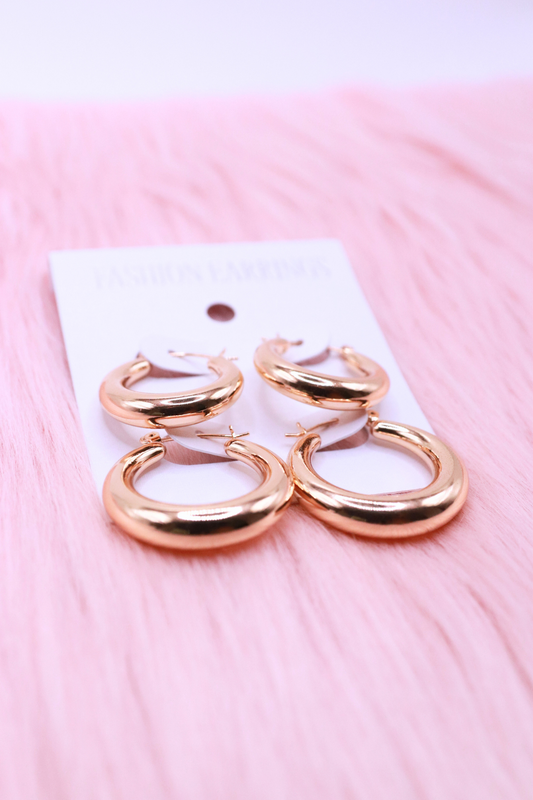 Jeans Warehouse Hawaii - BASIC HOOPS - THICK HOOPS | By PRINCE CO