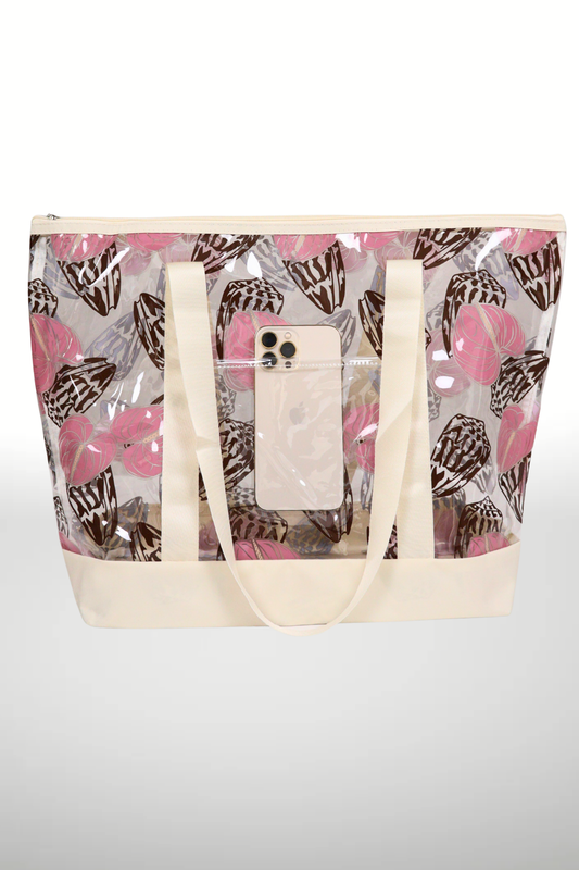 ANTHURIUM SHELL TOTE BAG
