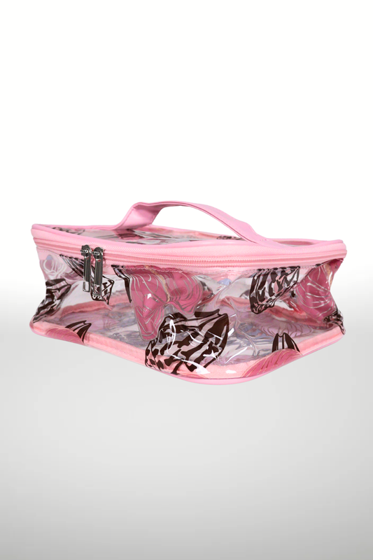 ANTHURIUM SHELL LARGE COSMETIC BAG