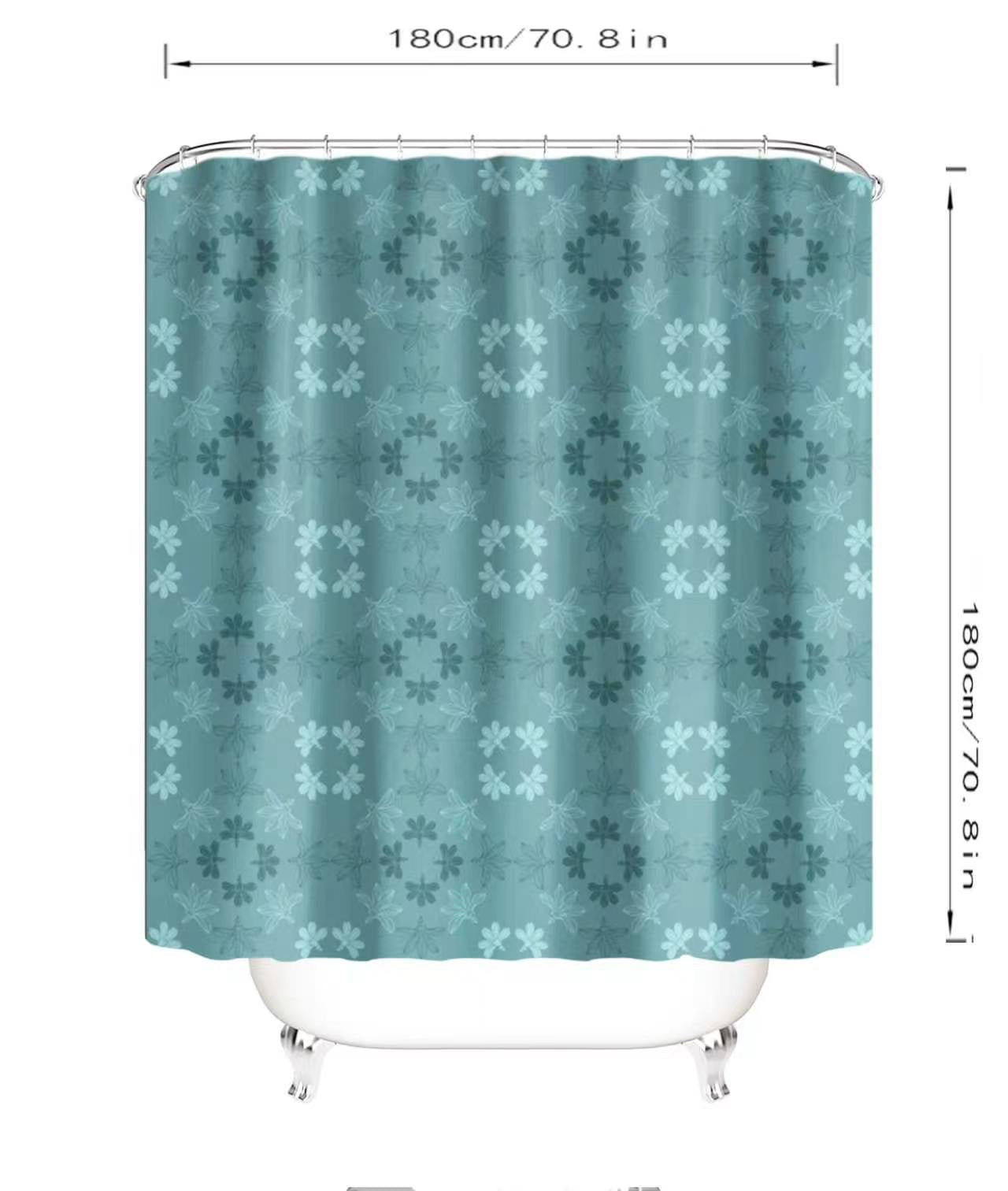 NAUPAKA SHOWER CURTAIN
