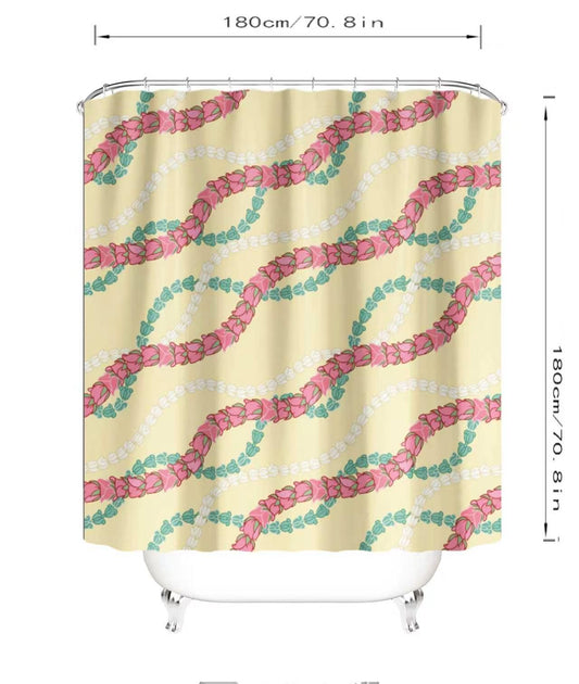 LOKELANI LEI SHOWER CURTAIN
