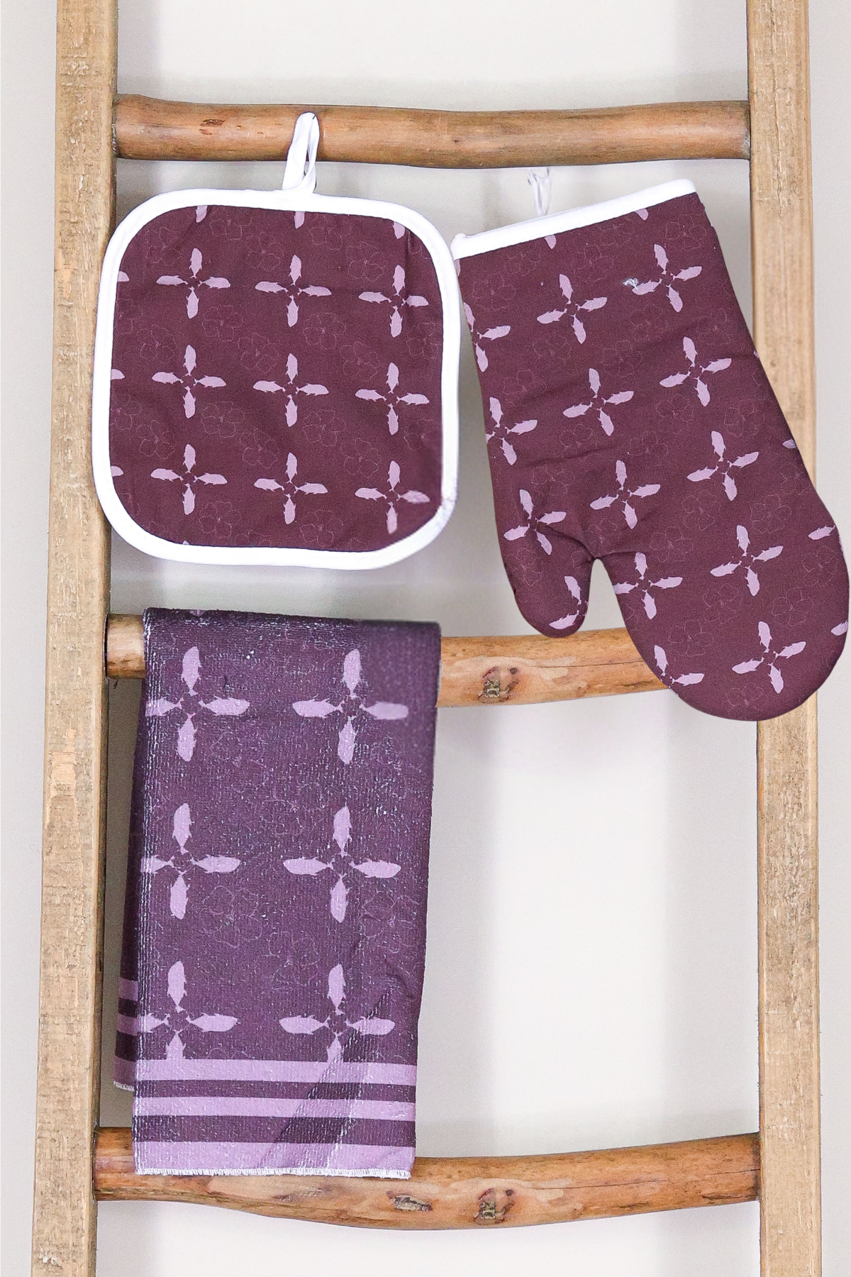ULUA QUILT OVEN MITT SET