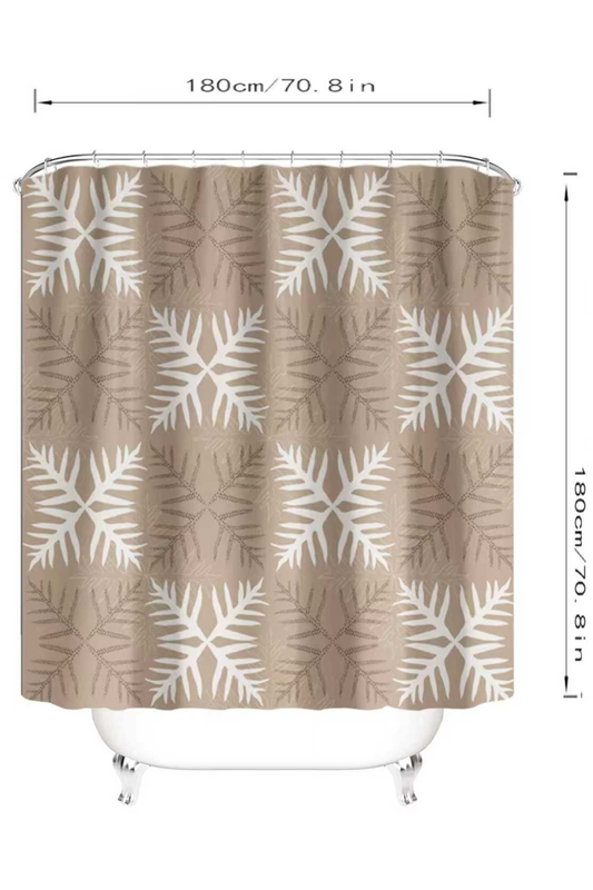 LAUAE QUILT SHOWER CURTAIN