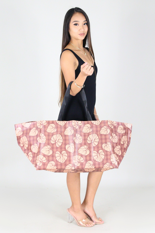 LARGE ANTHURIUM PALAKA CRINKLE BAG