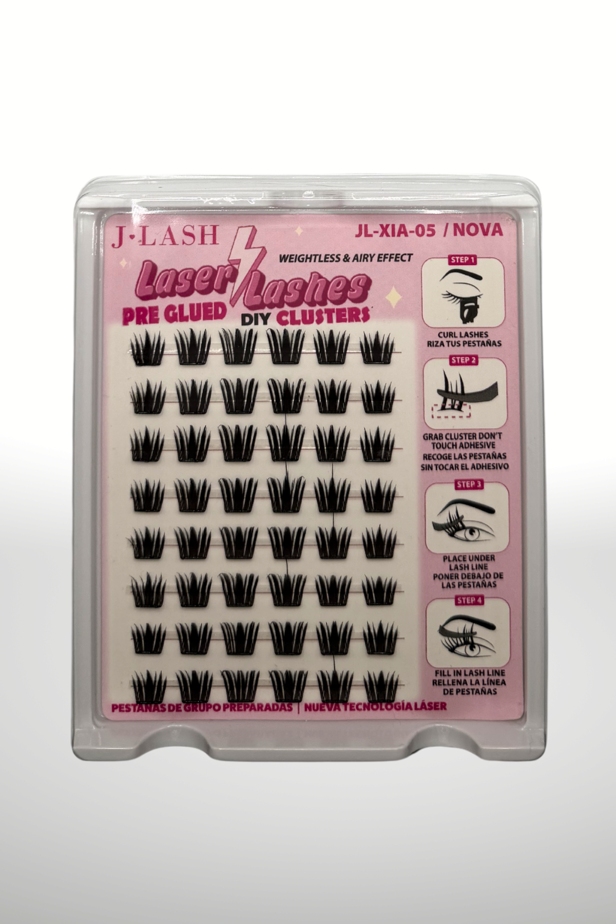 NOVA PRE GLUED CLUSTER LASHES