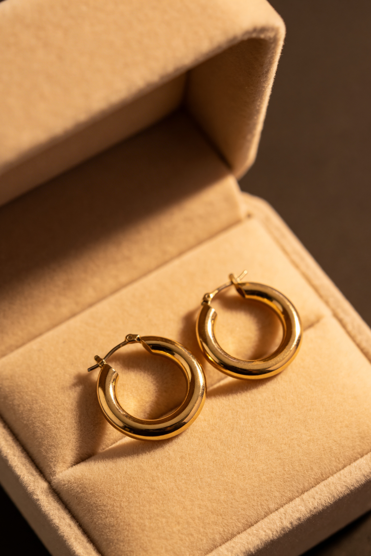 LUNA LOOP HOOP EARRINGS