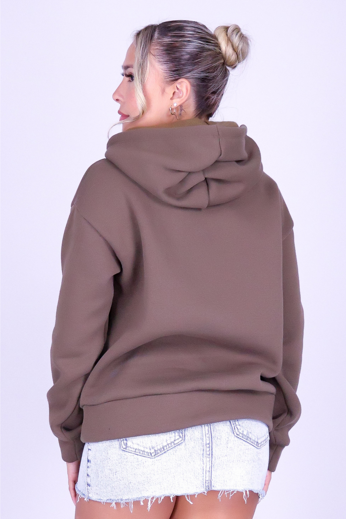 PLUMERIA OVERSIZED HOODIE