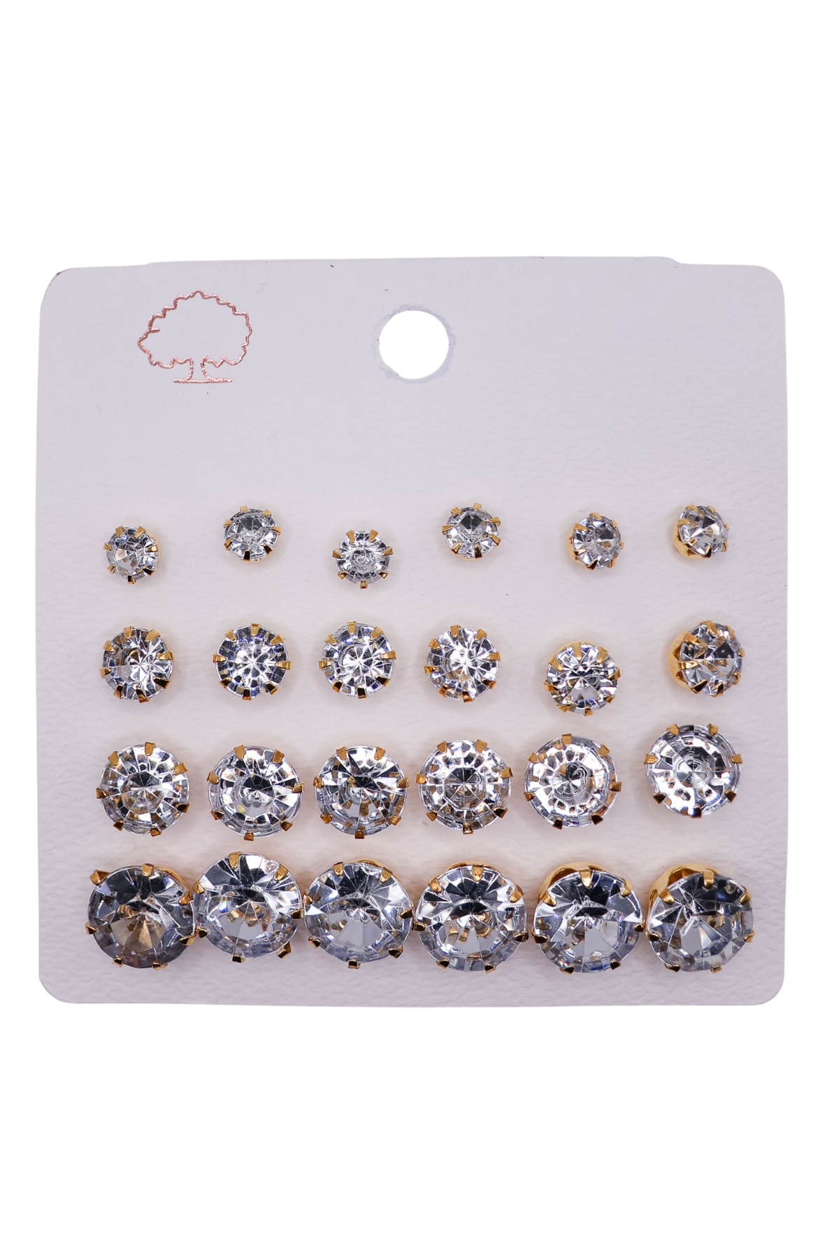 STACK AND SHINE MULTI STUD EARRINGS