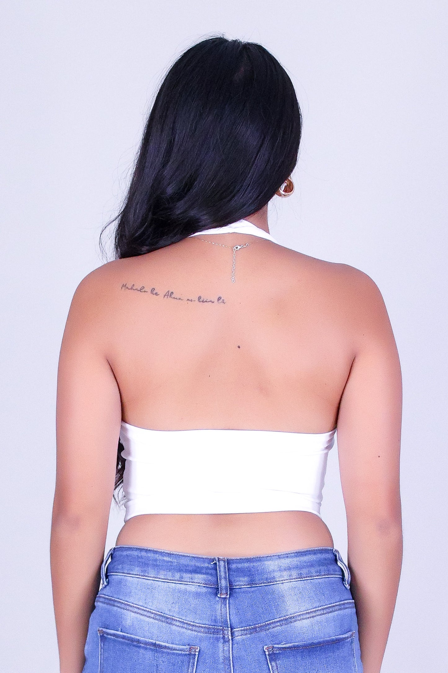 ZARA HALTER TOP