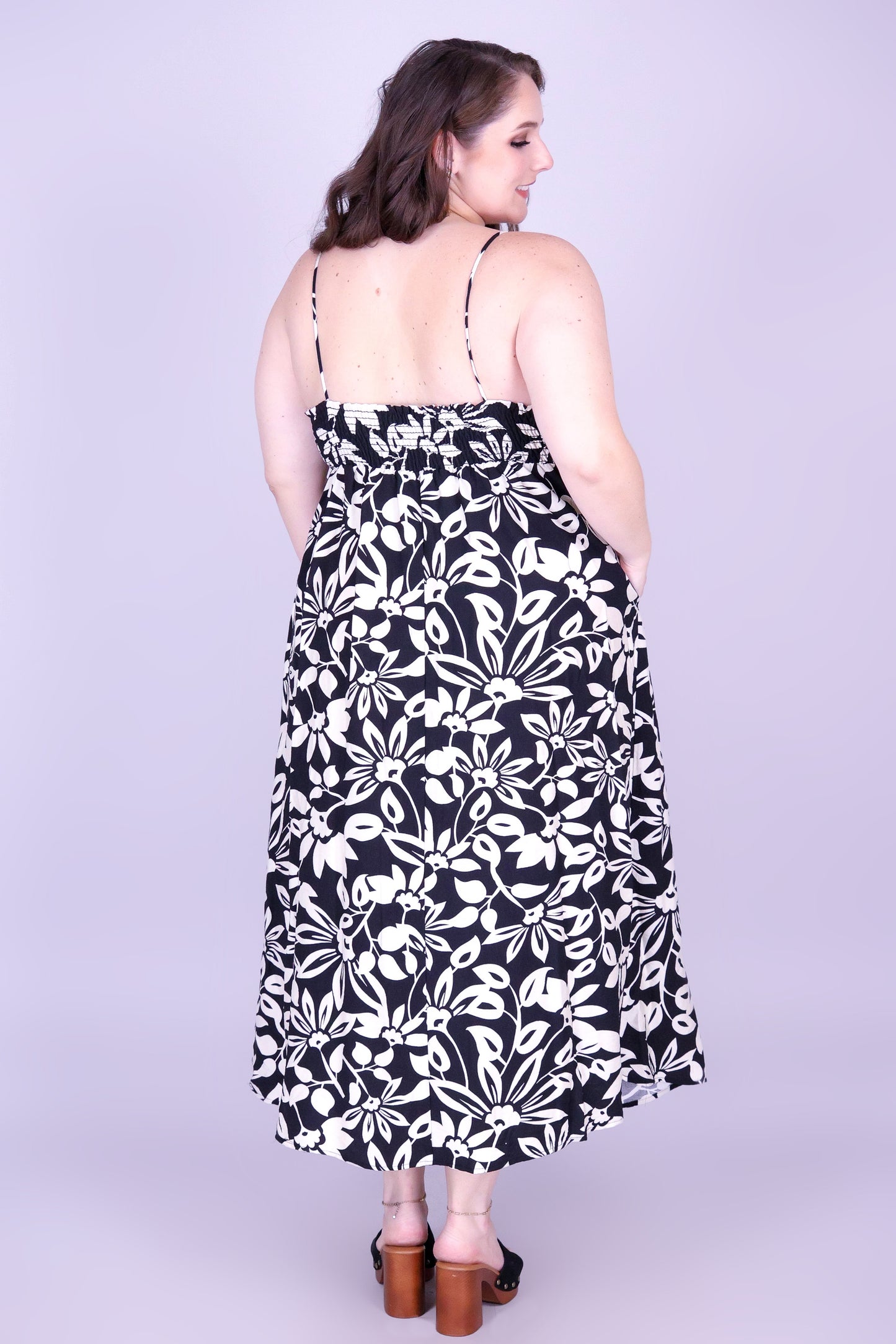 TIMELESS PRINT MAXI DRESS