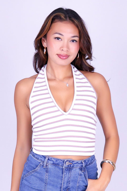 EFFORTLESS EDIT HALTER TOP