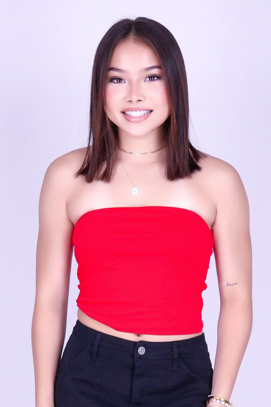 UNTIL FOREVER CROP TUBE TOP