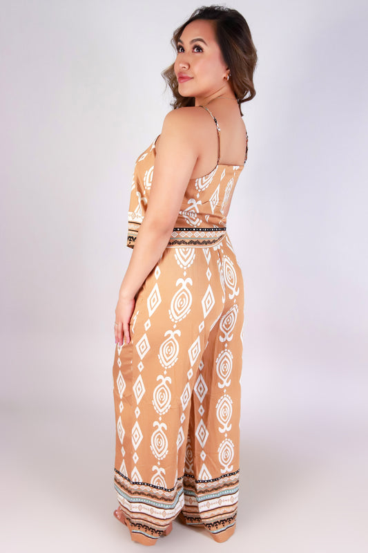 Jeans Warehouse Hawaii - S/L PRINT WOVEN TOPS - JET SET TOP | By VERY J