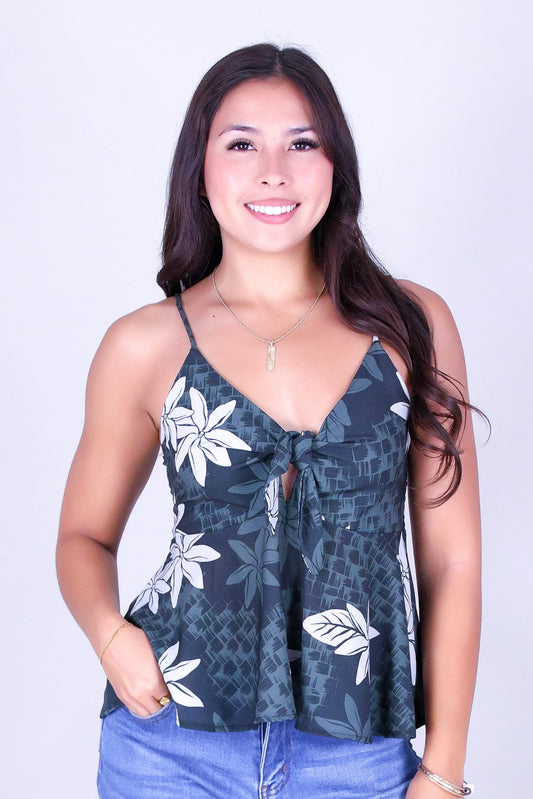 LAUHALA TIE FRONT TOP