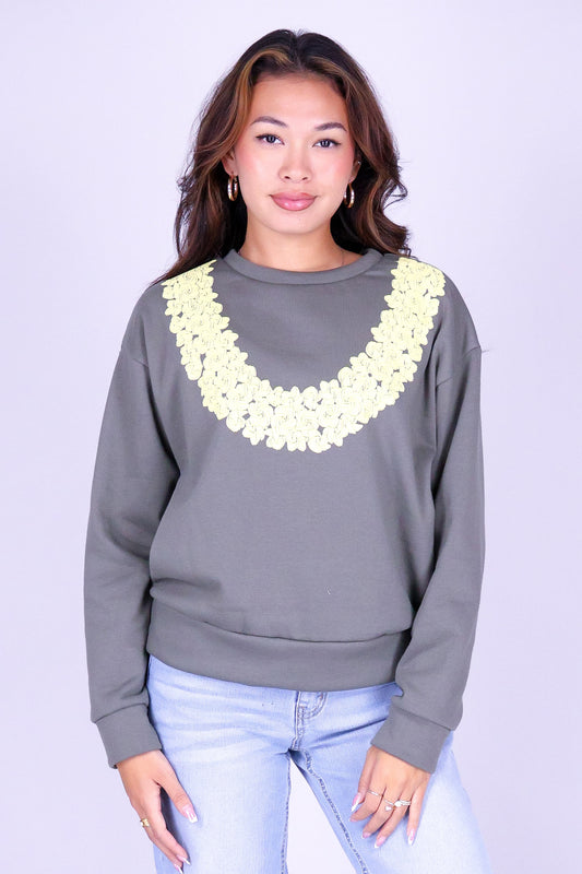 PIKAKE ROPE OVERSIZED SWEATER