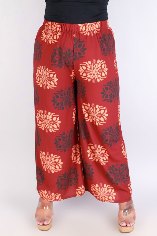 Jeans Warehouse Hawaii - PLUS PRINT WOVEN CAPRI'S - MANGO QUILT CAPRI'S | By LUZ