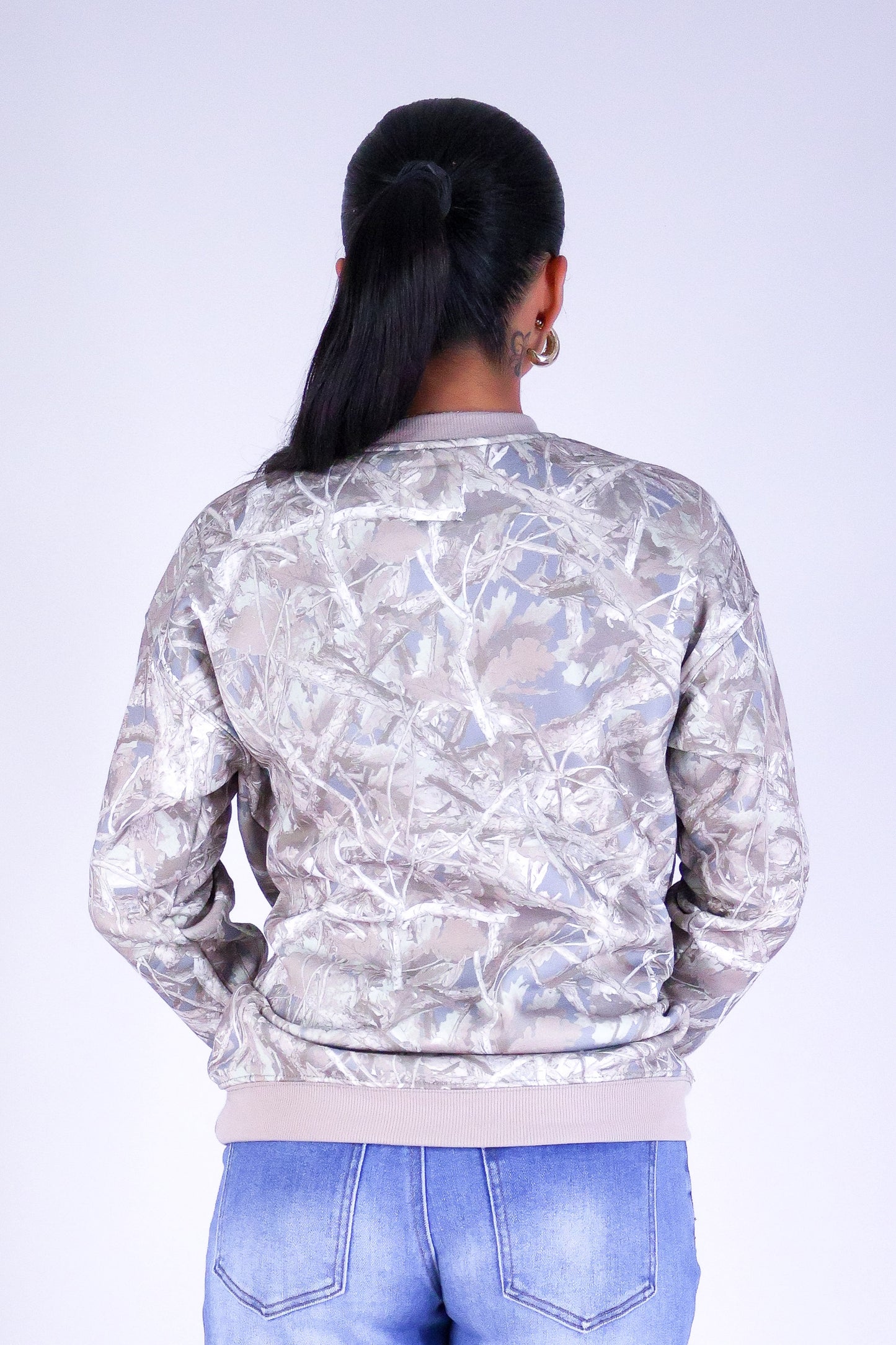 STREET COZY OVERSIZED HUNTING CAMO SWEATER