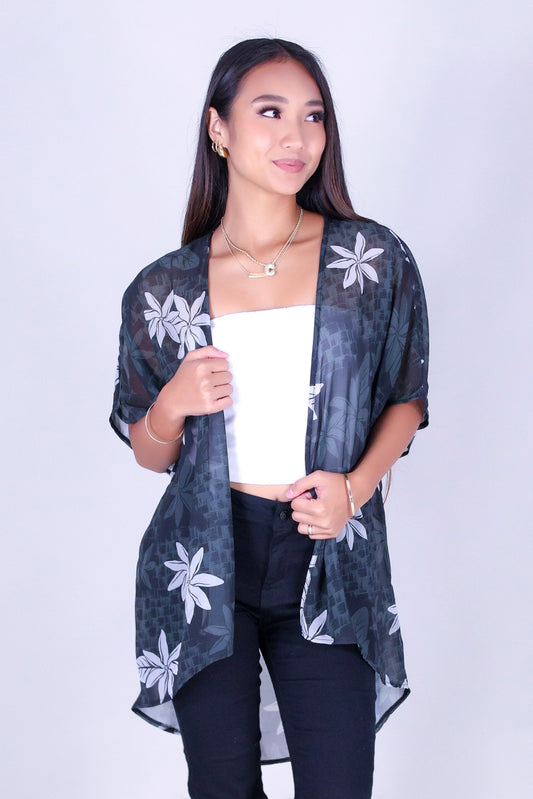 LAUHALA CHIFFON CARDIGAN