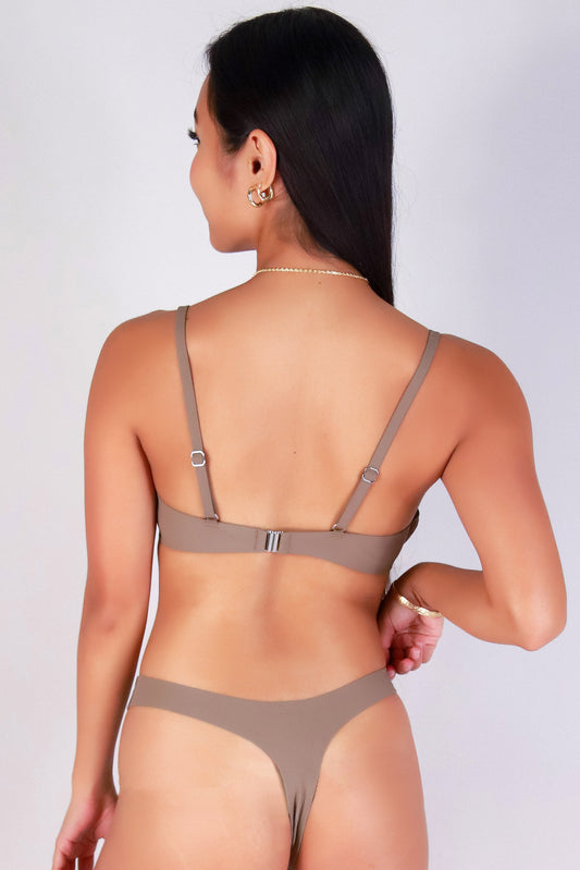 Jeans Warehouse Hawaii - MATCHING SEP BOTTM THONG - POOLSIDE PRINCESS BIKINI BOTTOM | By ANWND