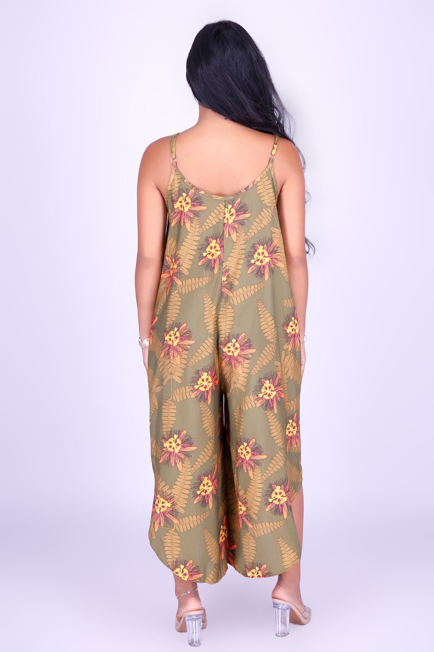 LILIKOI FERN NO WAIST JUMPSUIT