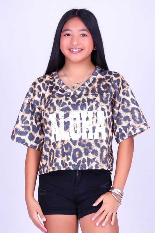 ALOHA DREAM TEAM CROP JERSEY | KIDS SIZE 2-16