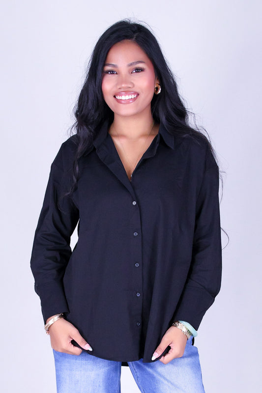 CLEAN CUT BUTTON UP TOP