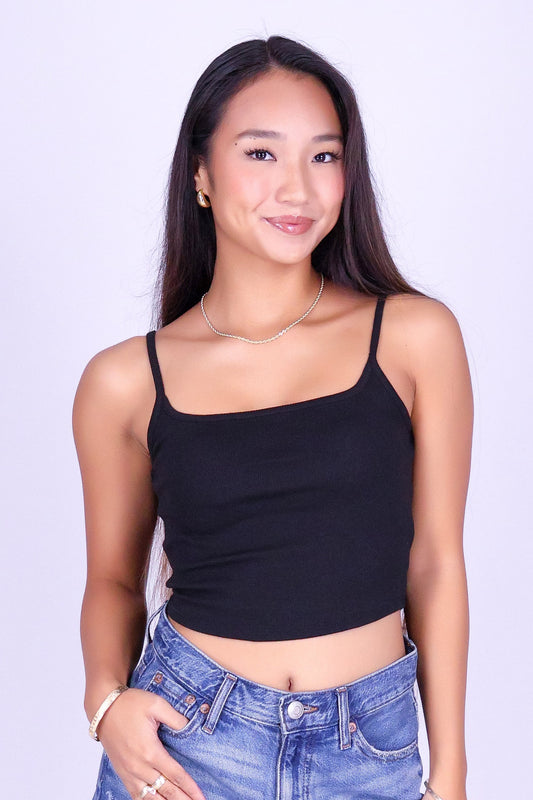 SWEETHEART RIBBED TOP