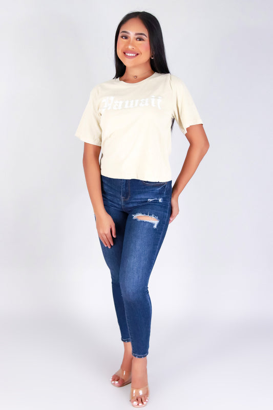 Jeans Warehouse Hawaii - S/S SCREEN - HAWAII SHIRT | By MORNING STAR APPAREL INC