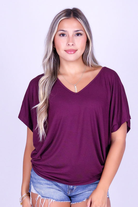 CLOUD NINE DOLMAN TOP