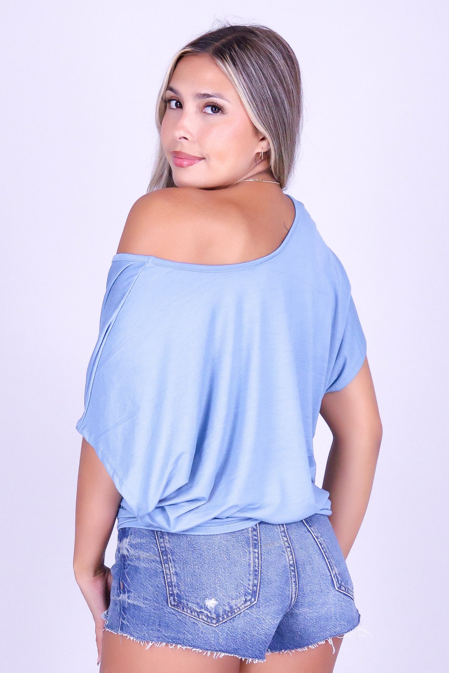 CLOUD NINE DOLMAN TOP