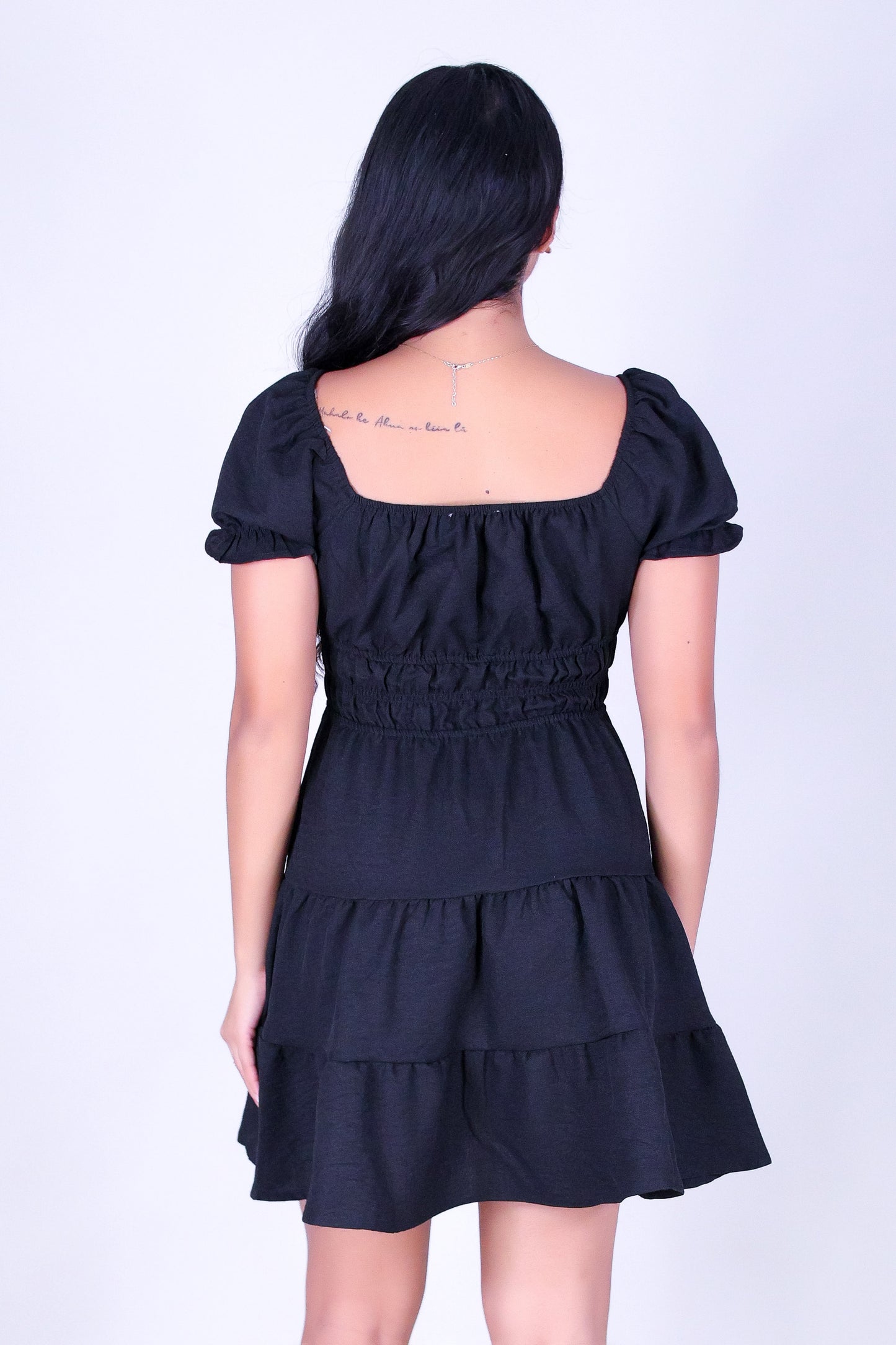 TWIRLY TIER BABE DRESS