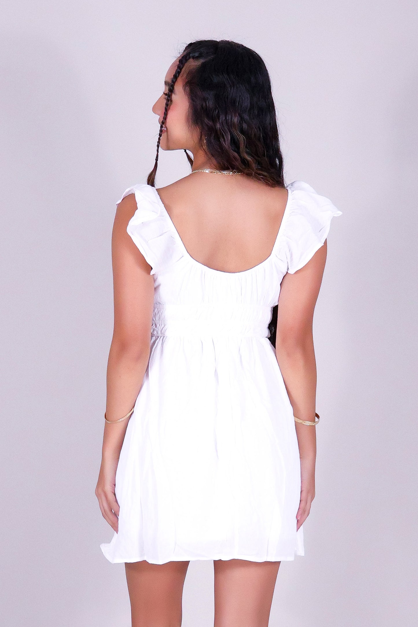 SOFT MORNING BABYDOLL DRESS