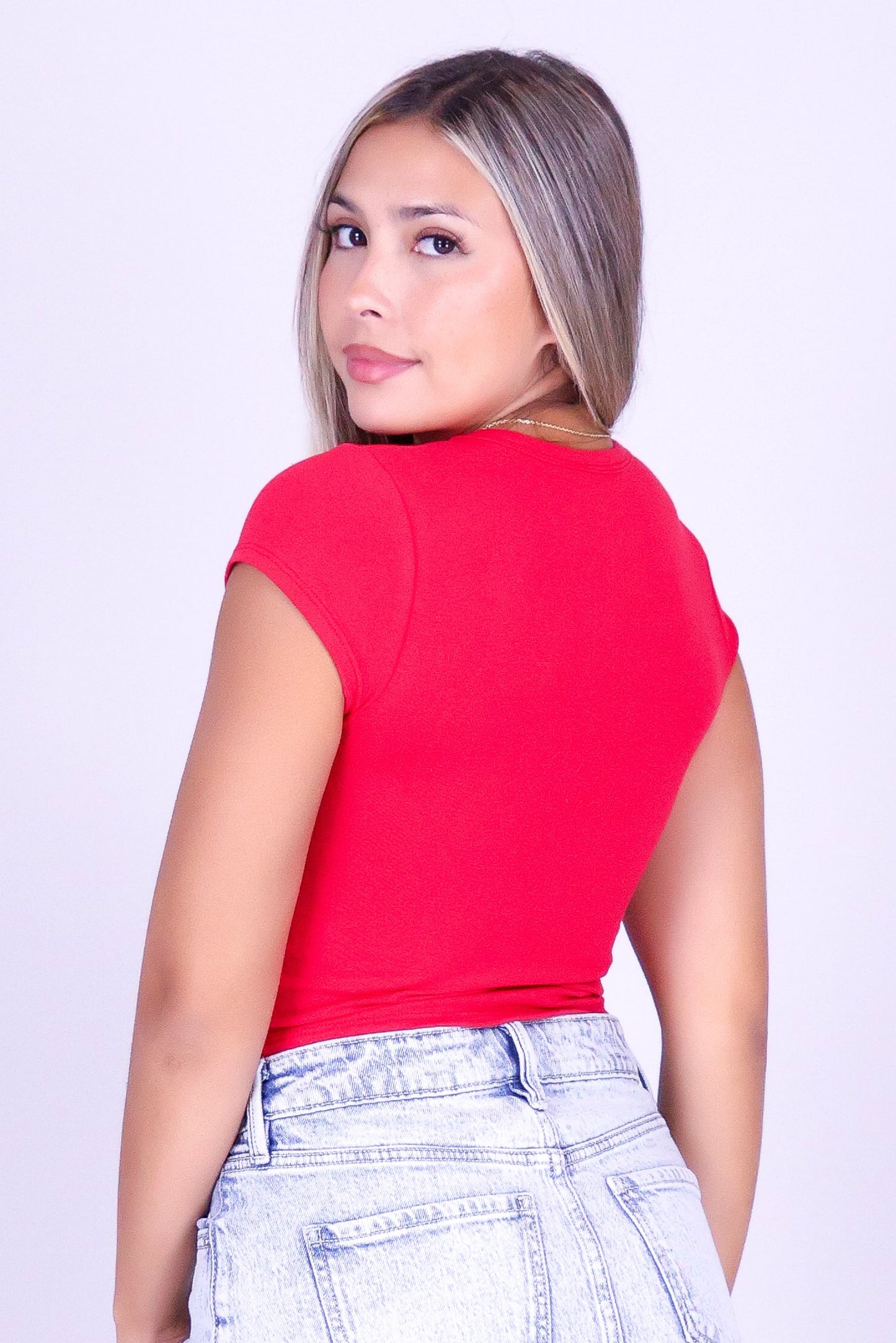 #88 CROP BABY TEE
