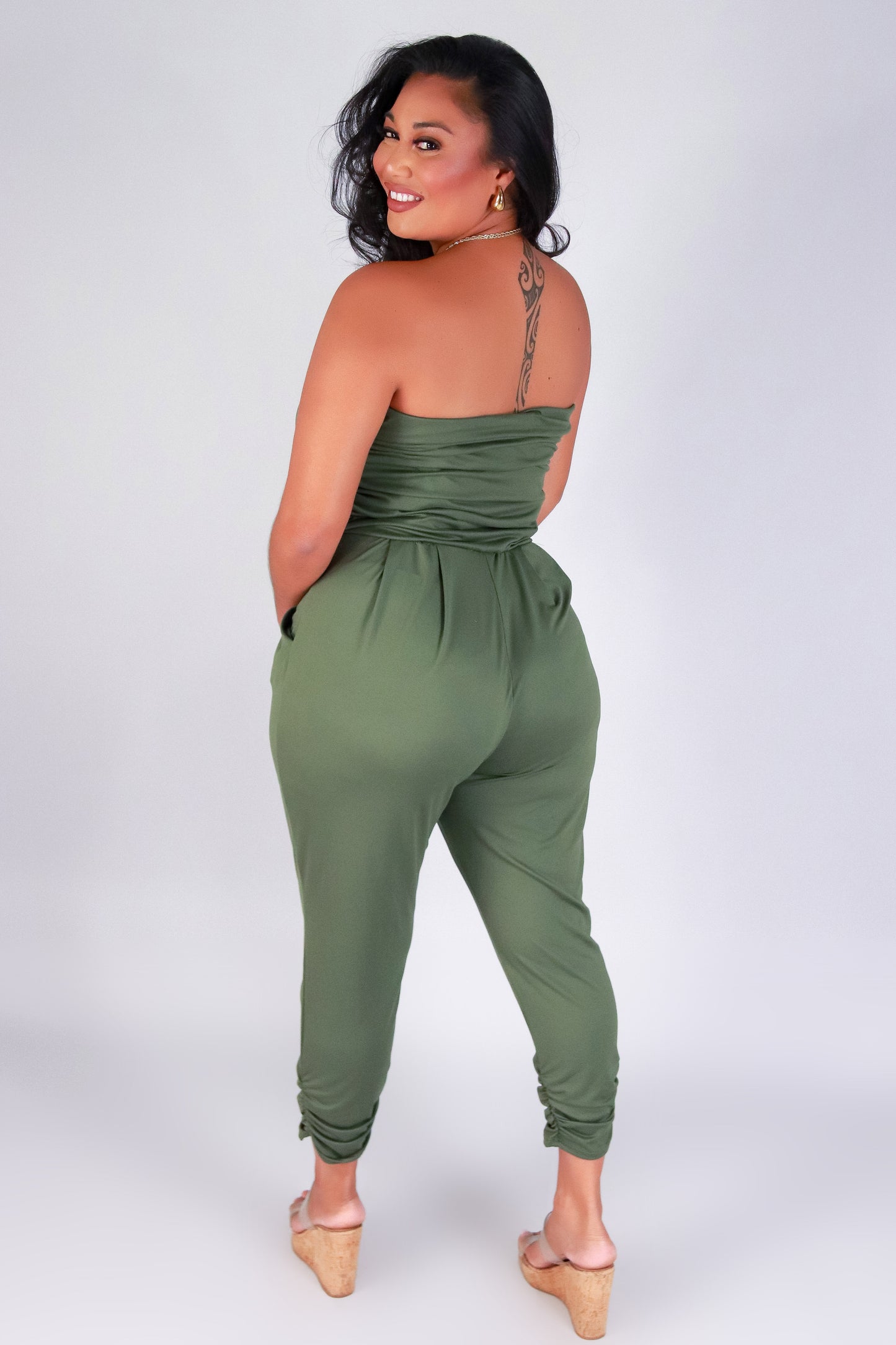 Jeans Warehouse Hawaii - PLUS SOLID JUMPSUITS - MY EVERYDAY JUMPSUIT | By ZENOBIA