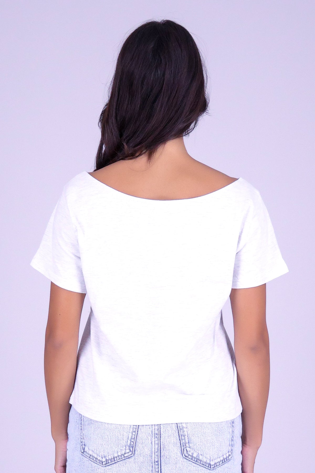 4 ULU QUILT OFF SHOULDER TEE