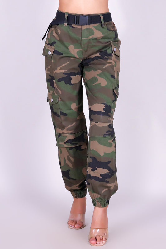 NIGHT PATROL CAMO CARGO PANTS