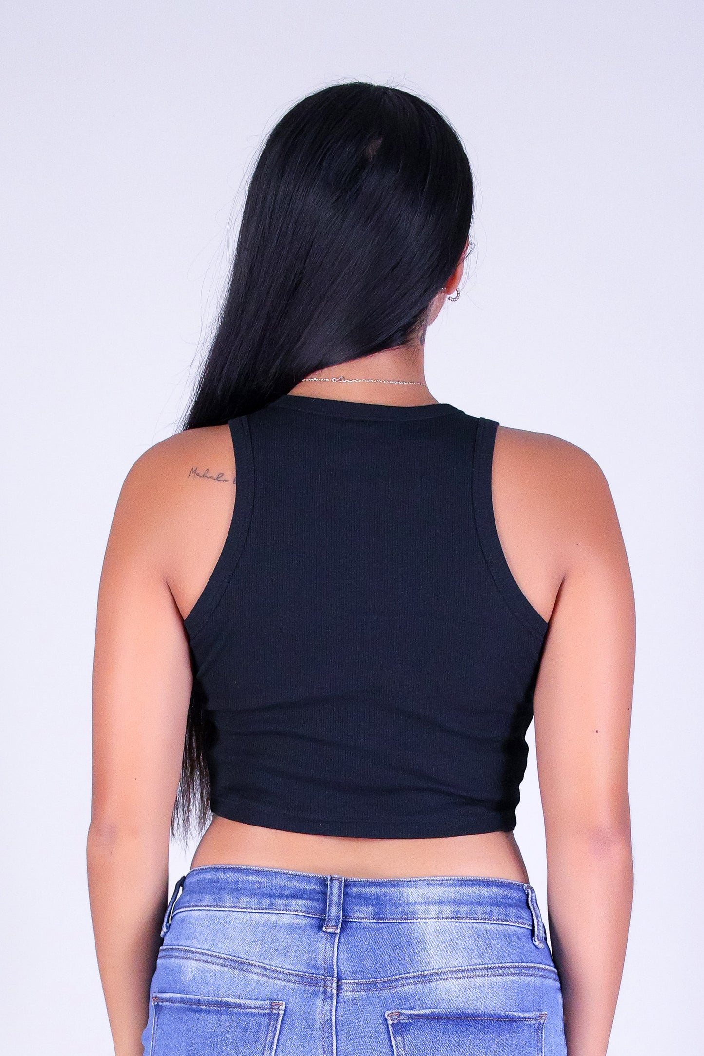 PRETTY BASIC CROP TANK