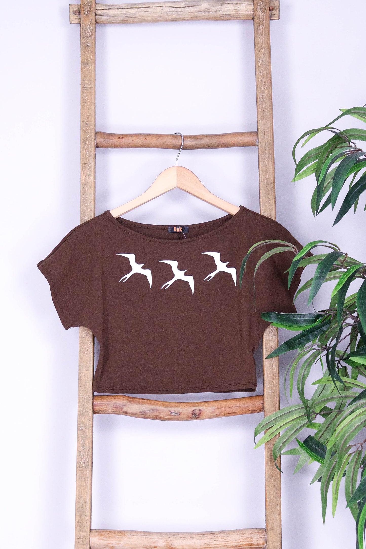 3 IWA OFF SHOULDER TEE | KIDS SIZE 8-16