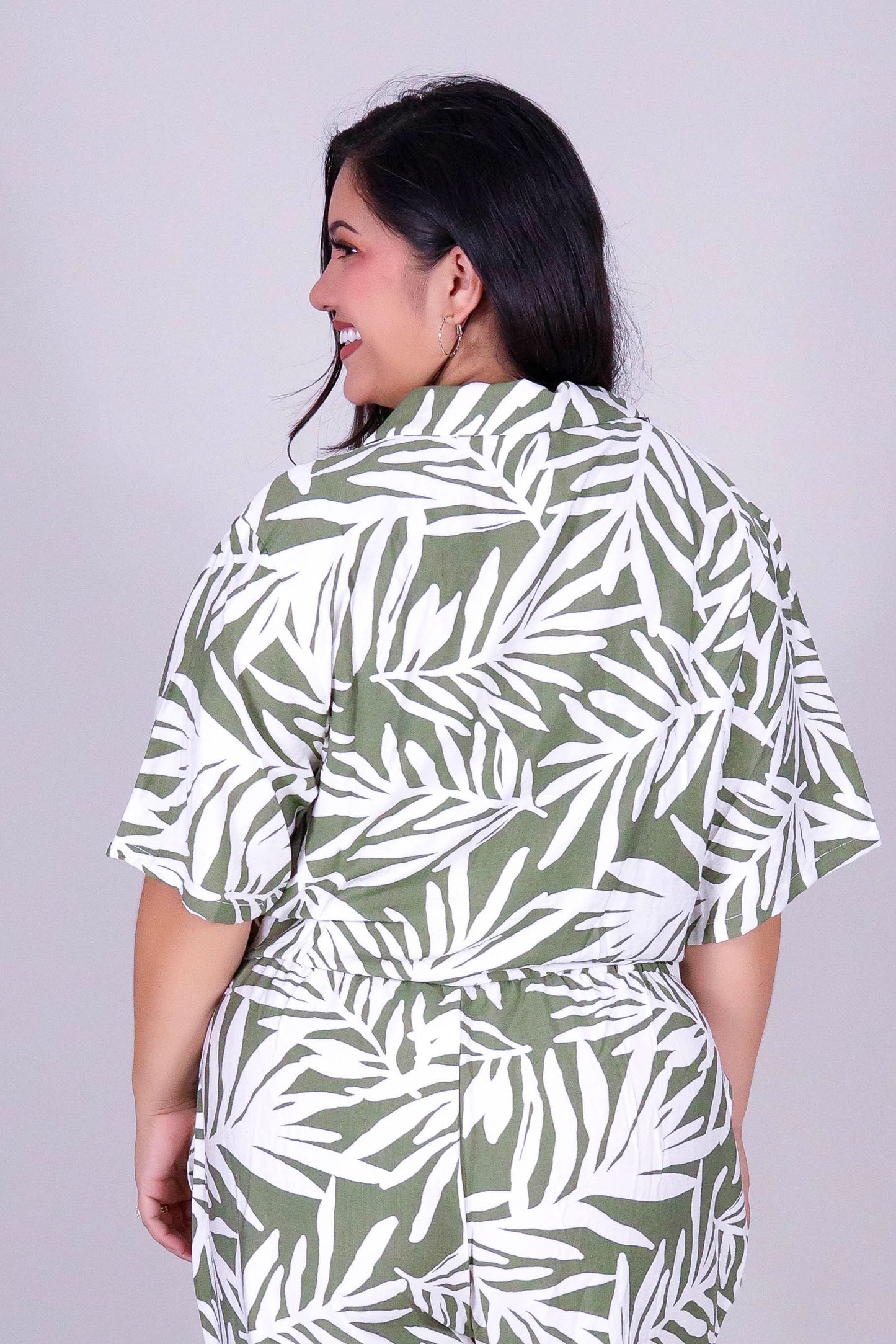 SUNLEAF BUTTON DOWN TOP