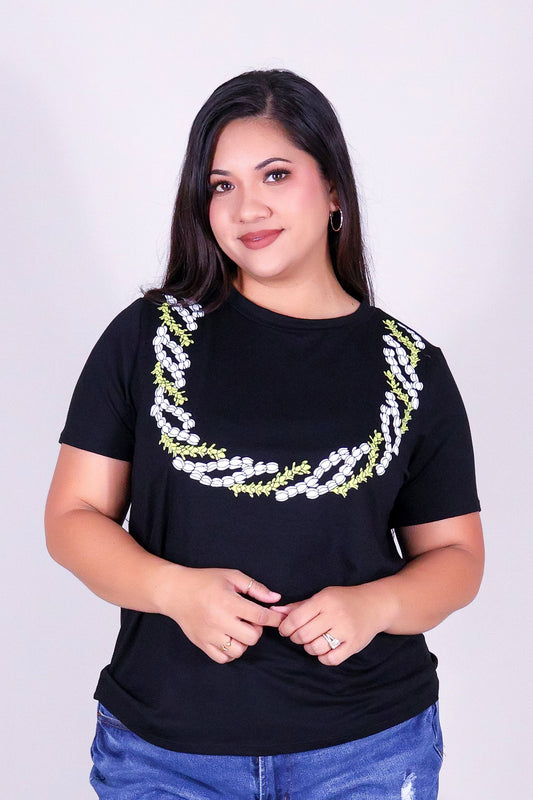 PAKALANA PIKAKE TWIST LEI TEE