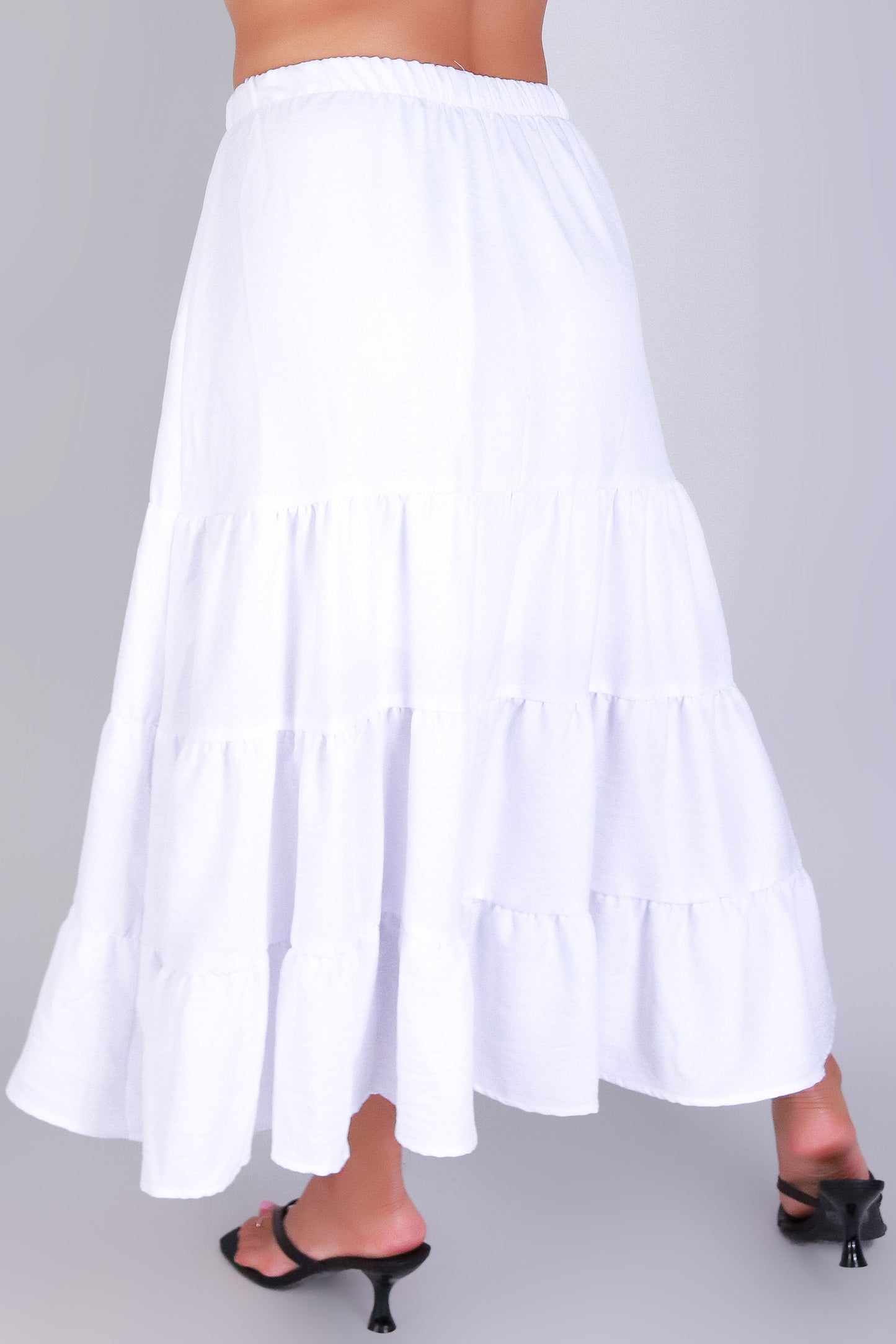Jeans Warehouse Hawaii - SOLID LONG SKIRTS - DRIFT AND DANCE SKIRT | By OLIVE & CO