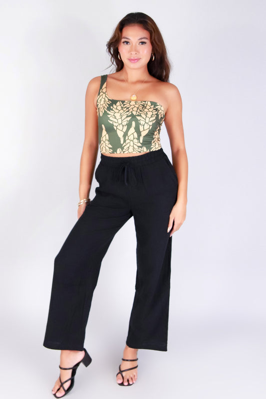 GINGER ONE SHOULDER TOP