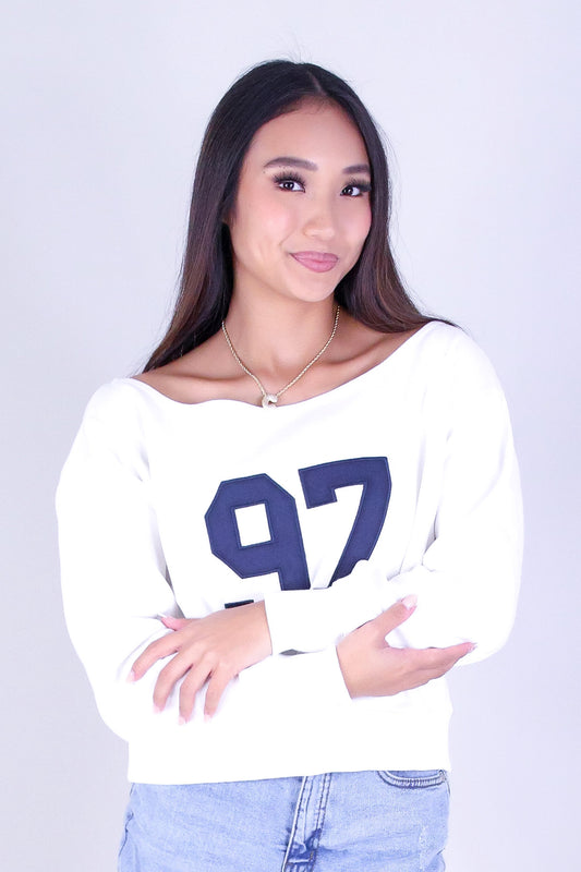 #97 OFF SHOULDER SWEATER