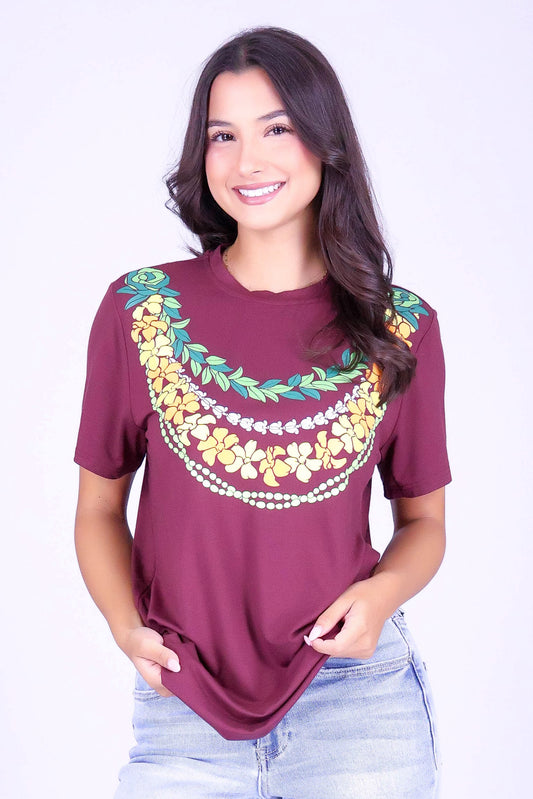 NA PUA LEI TEE