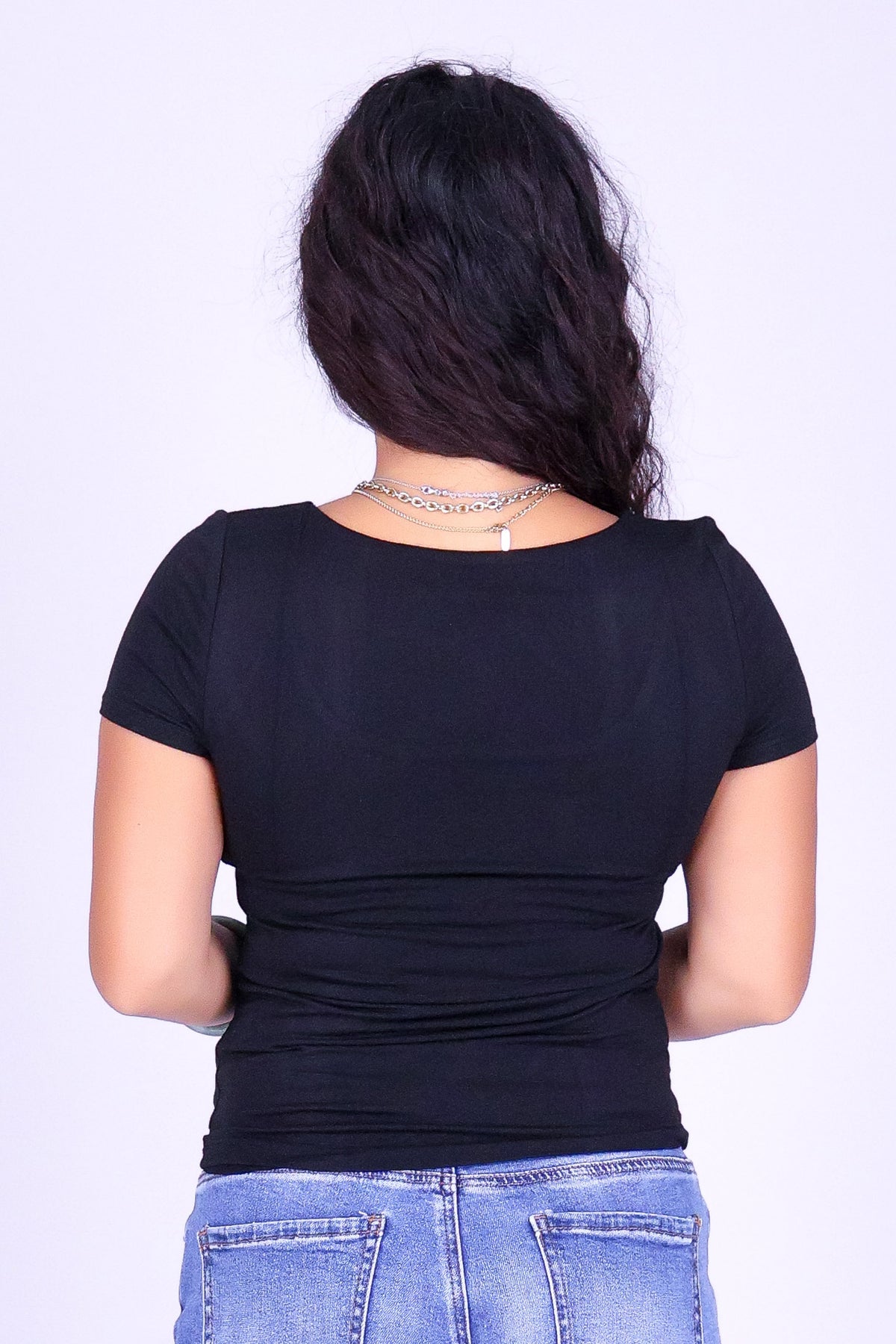 CLEAN SLATE SQUARE NECK TOP