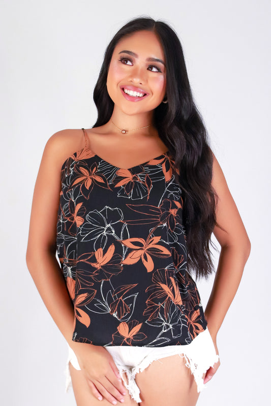 DRAWN TO BLOOM TOP