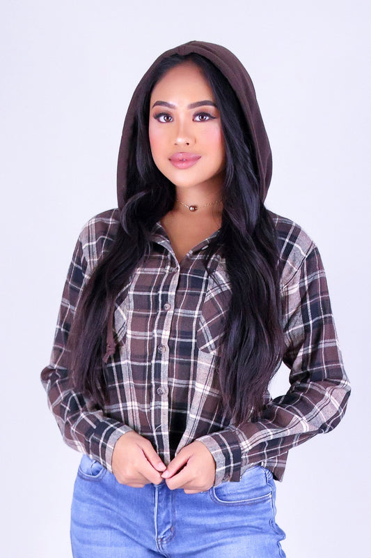 CABIN CUTIE PLAID TOP
