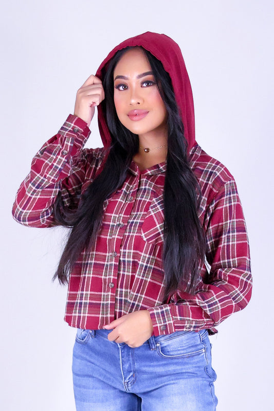 CABIN CUTIE PLAID TOP