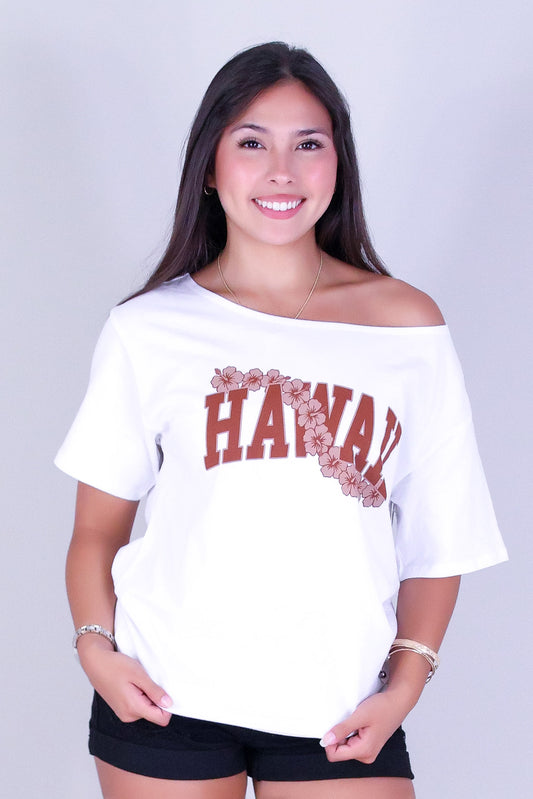 HAWAII HIBISCUS TEE
