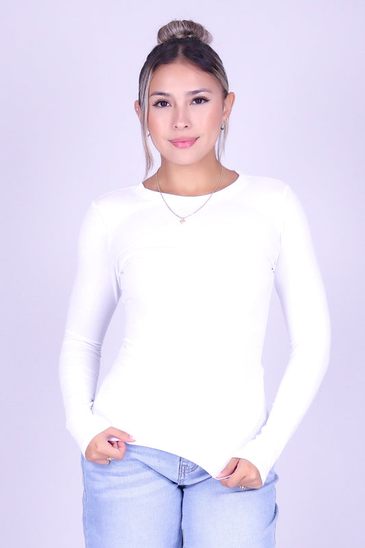 THE ESSENTIAL LONG SLEEVE TOP